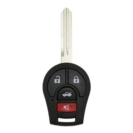Keyless Factory KeylessFacotry: Nissan 4 Button Remote Head Key RK-NIS-752